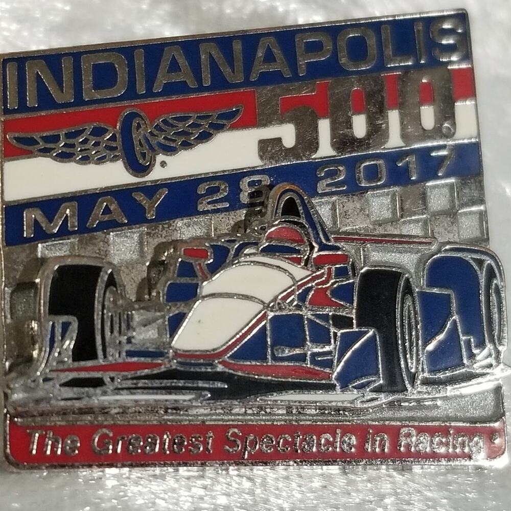 Indianapolis 500 May 28,2017  1 1/4 inch pin 1.1784